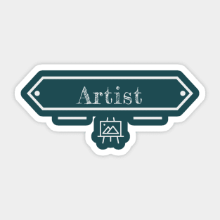 Artist Sticker